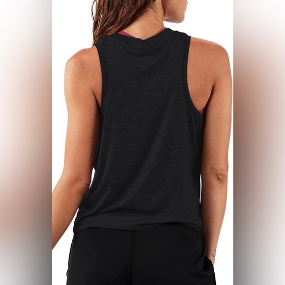 LASLULU Womens Crop Top Sleeveless Halter Neck Cropped Athletic Shirts - NWT - Picture 3 of 8